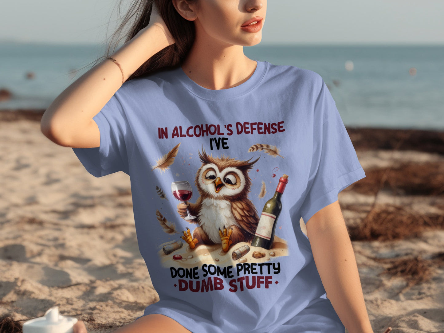 In Alcohol's Defense I've Done Some Pretty Dumb Stuff T-shirt