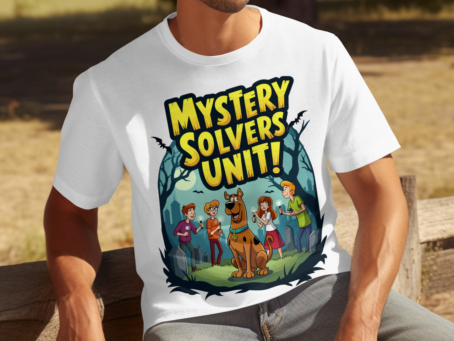 Mystery Solvers Unit Graphic Tee Shirt