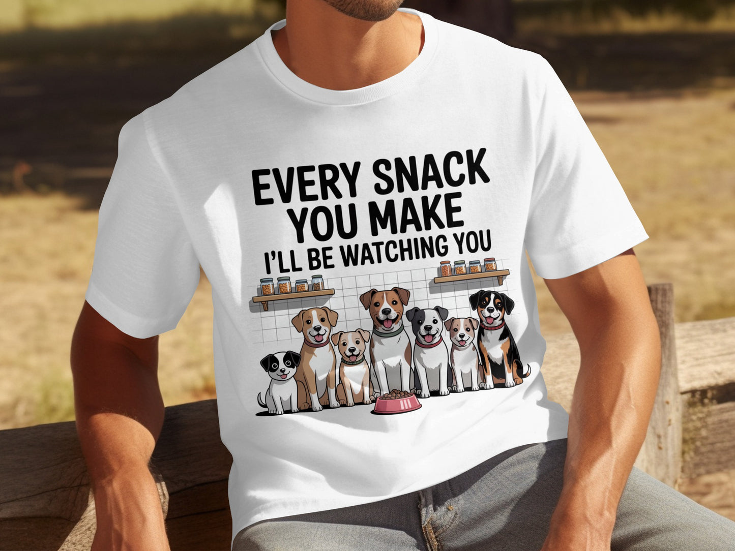Every Snack You Make I'll Be Watching You T-shirt