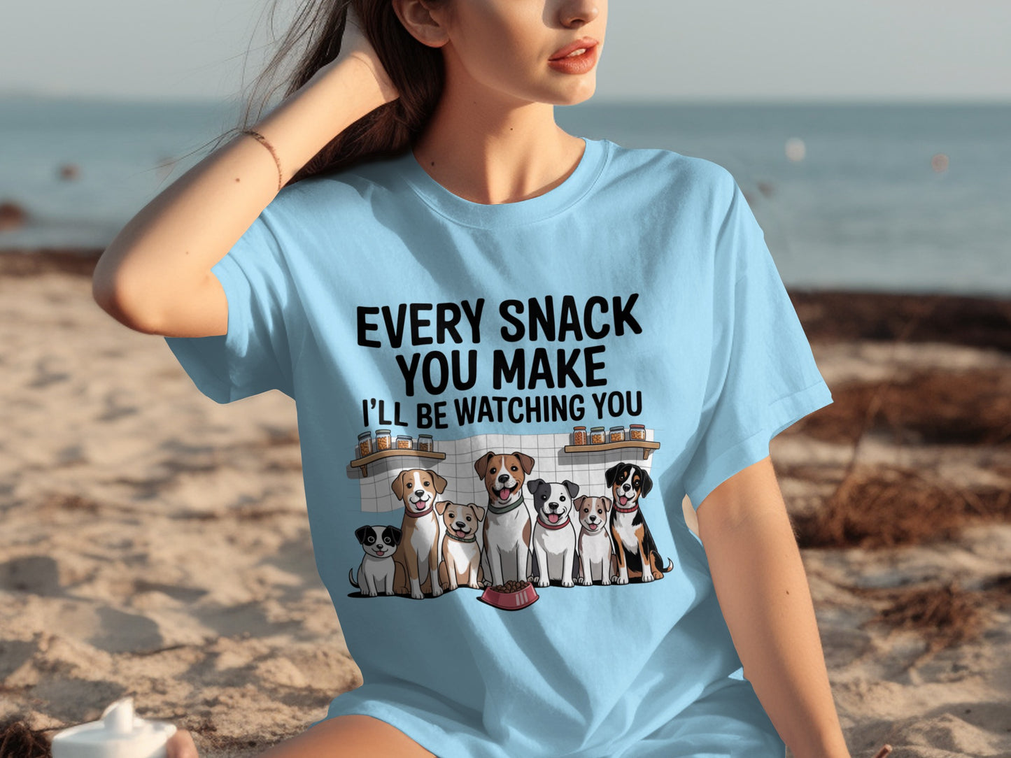 Every Snack You Make I'll Be Watching You T-shirt