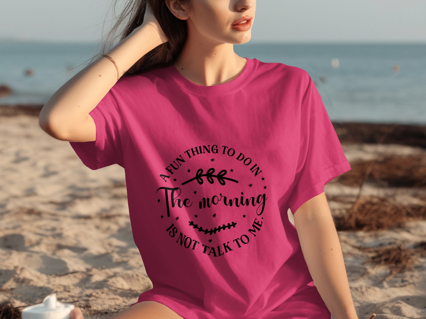 A Fun Thing To Do In The Morning Statement T-Shirt