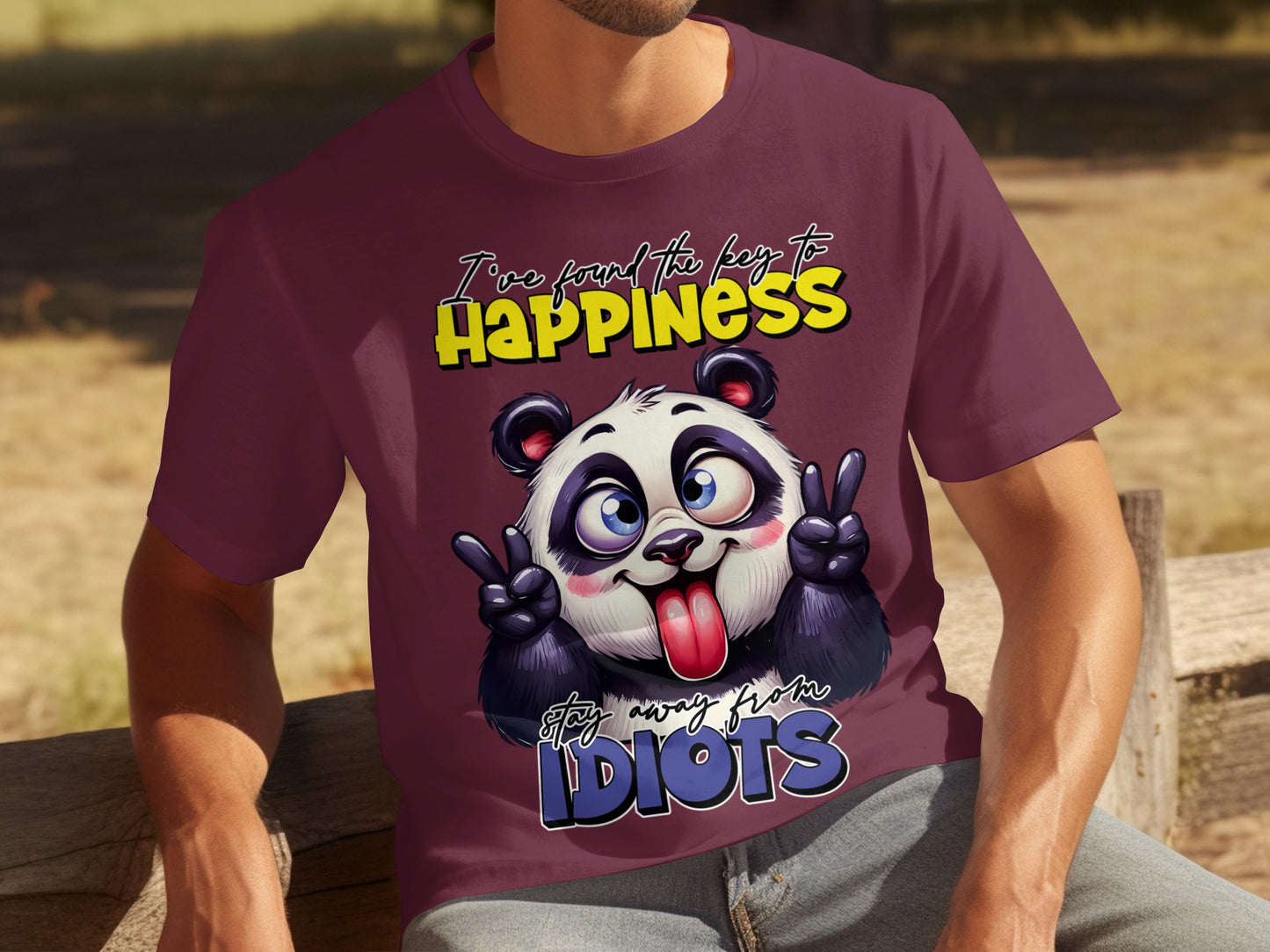 I Found the Key to Happiness Stay Away from Idiots Shirt