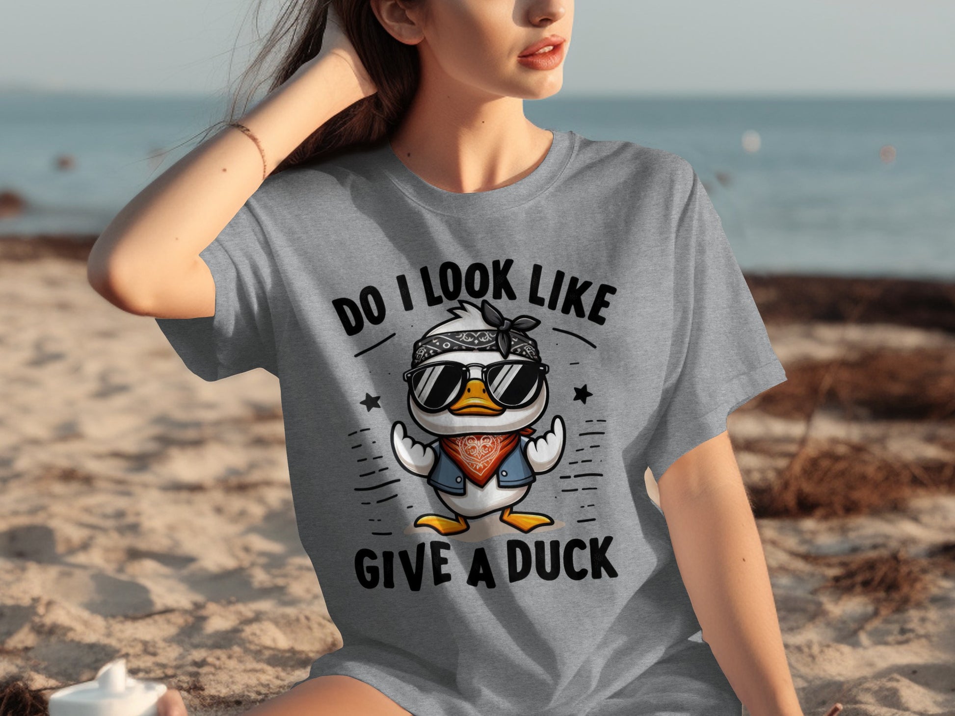 Do I Look Like I Give A Duck Graphic Shirt