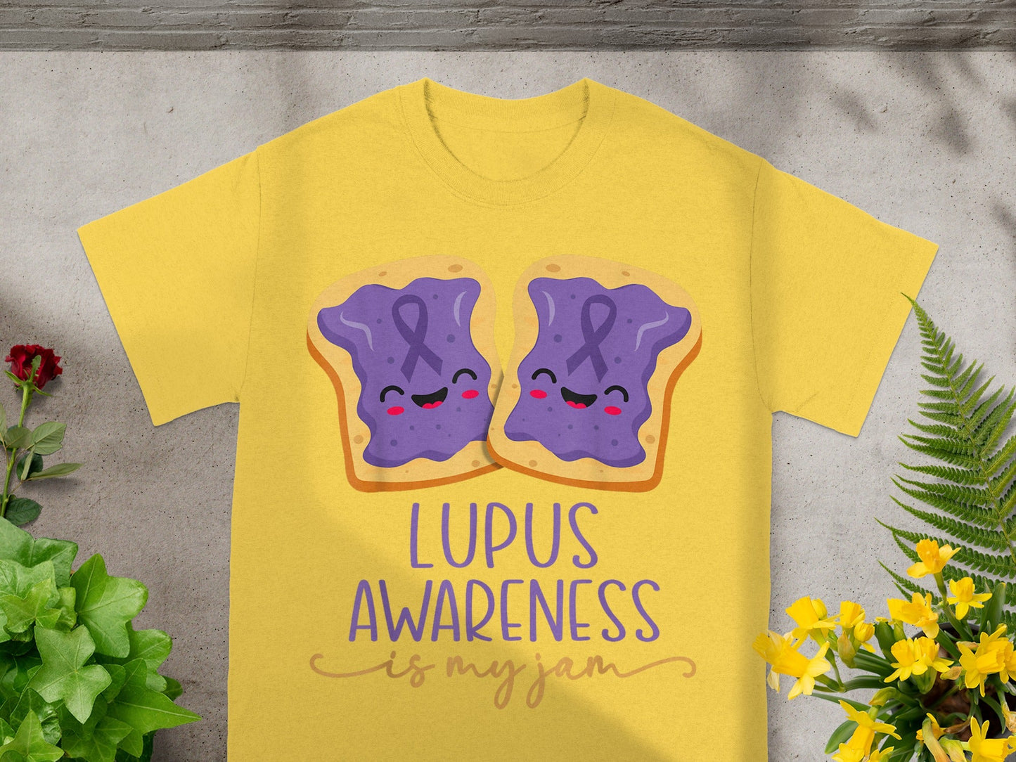 Lupus Awareness is My Jam Cute Design T-shirt