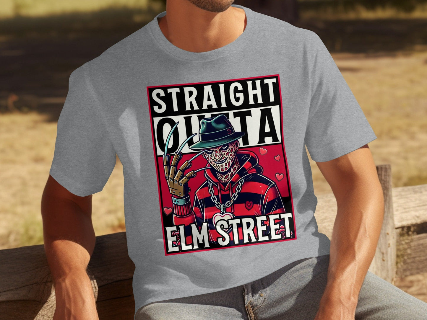 Straight Outta Elm Street Graphic T-Shirt Product