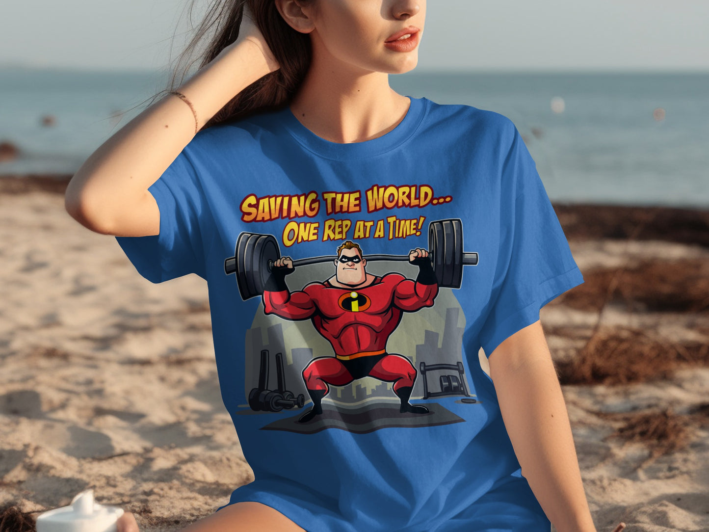 Saving The World One Rep At A Time T-Shirt