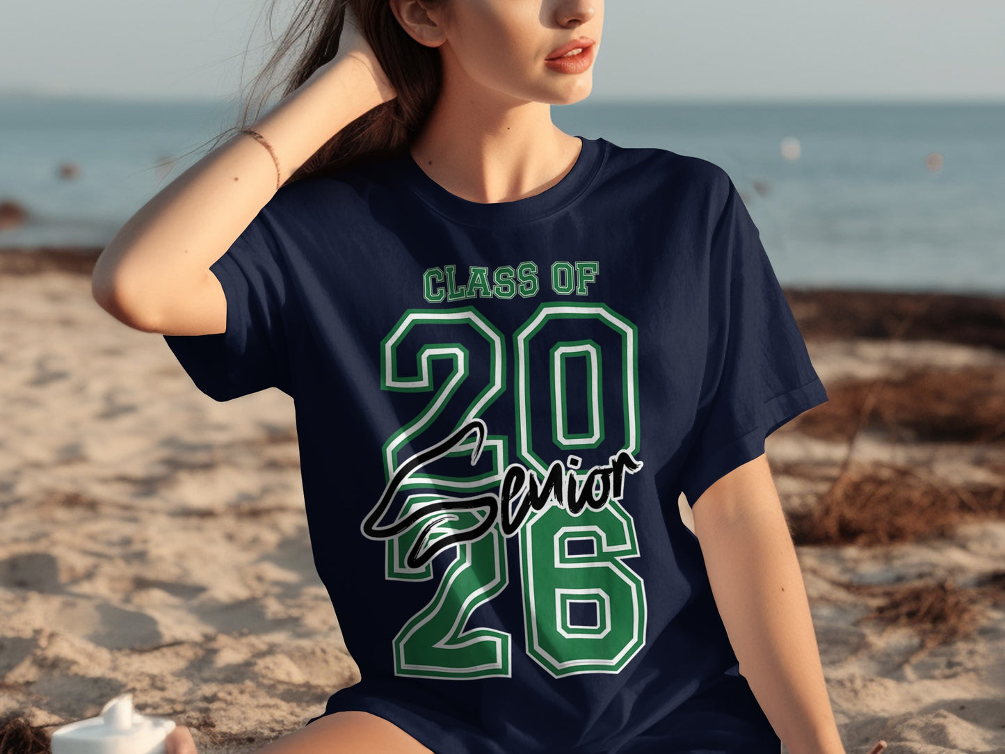 Class of 2026 Senior Graphic Print T-shirt