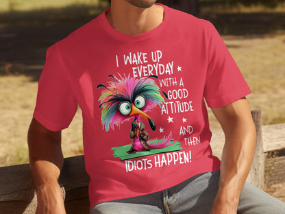 I Wake Up Everyday with a Good Attitude T-shirt