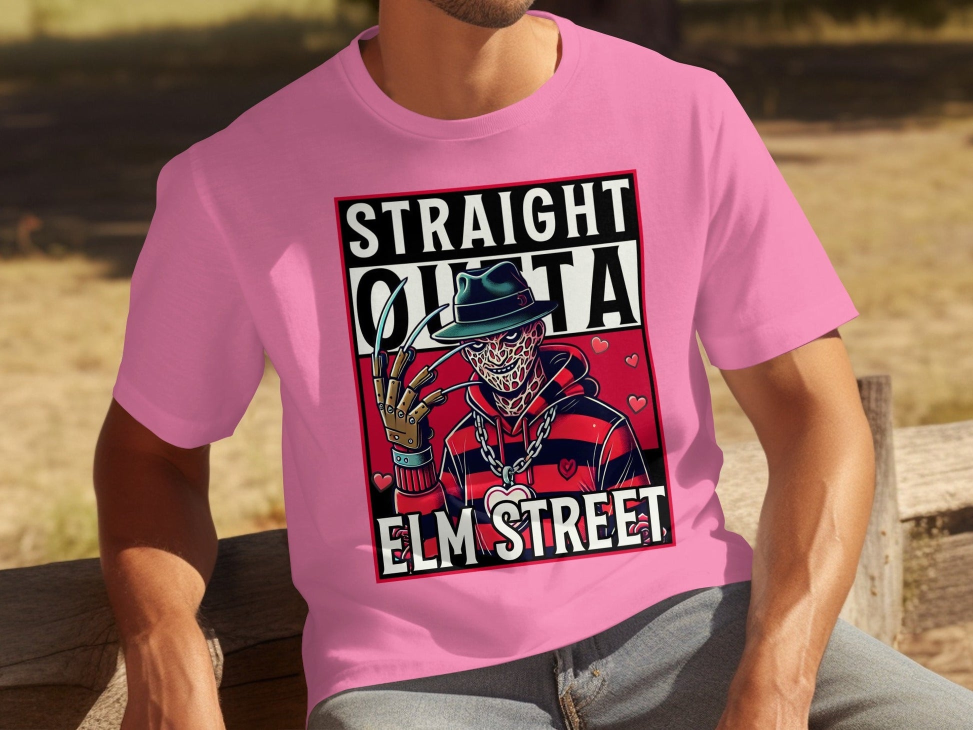 Straight Outta Elm Street Graphic T-Shirt