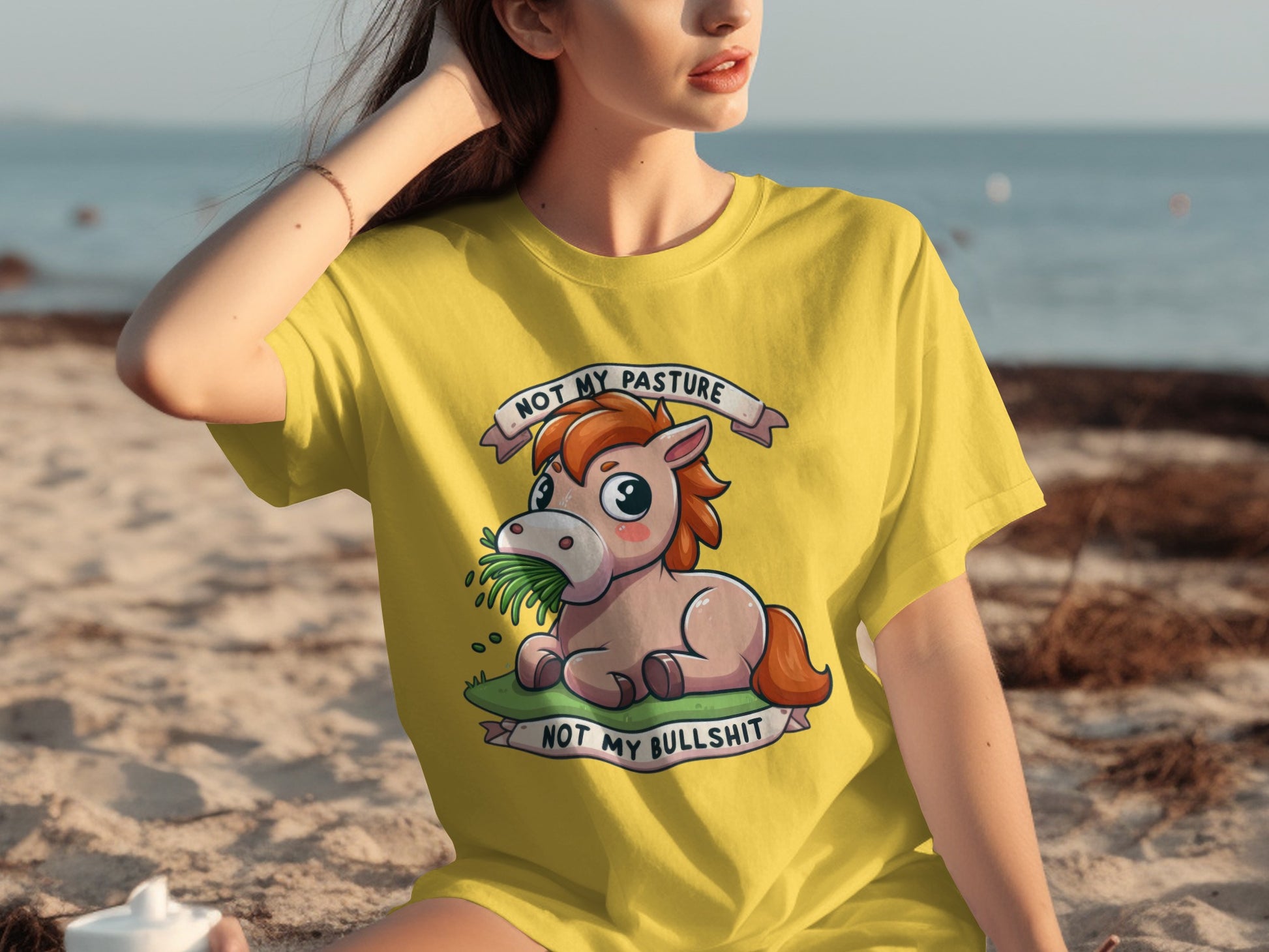 Not My Pasture Not My Bullshit Graphic T-Shirt