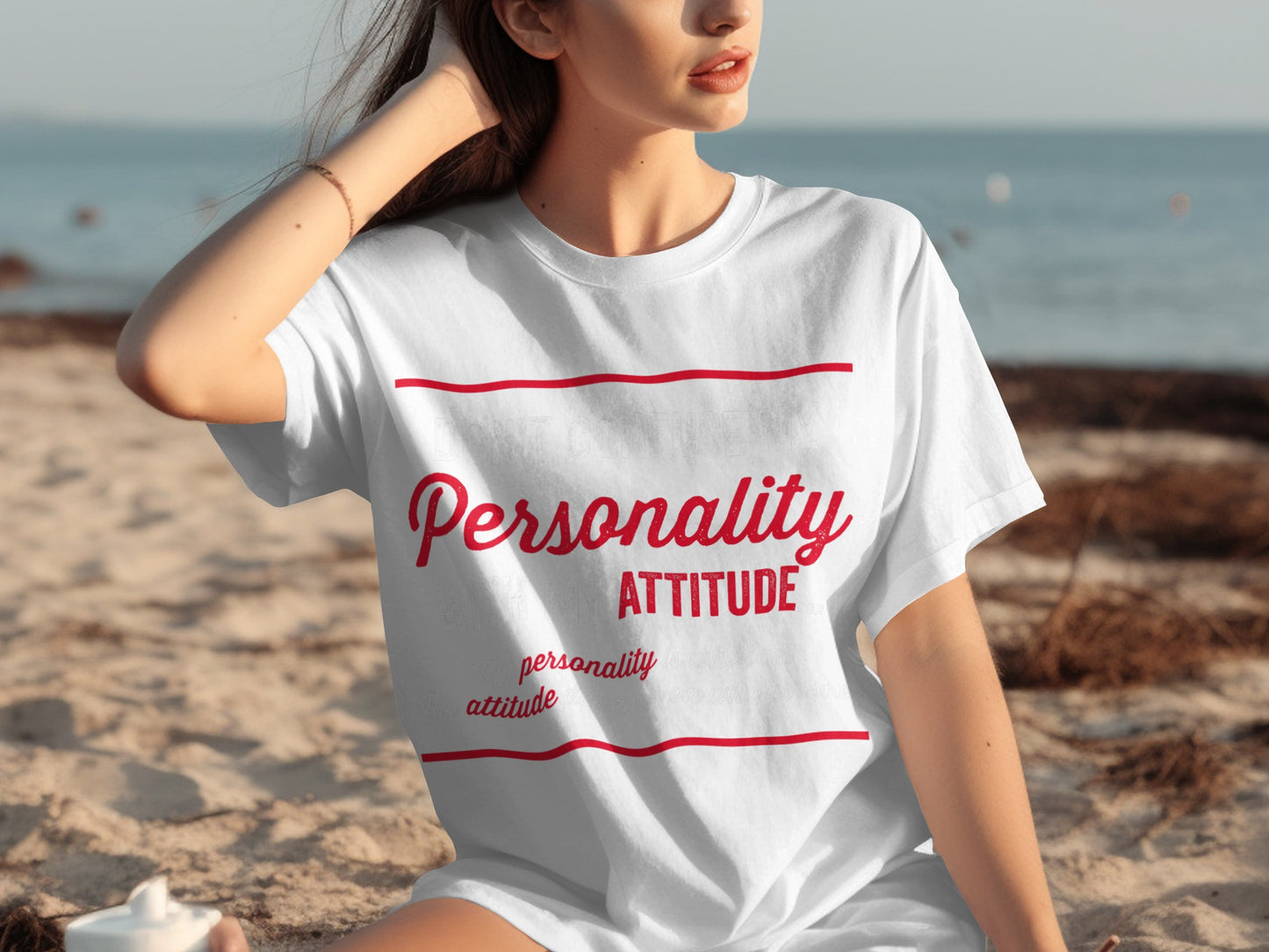 Personality Attitude Graphic Design T-Shirt