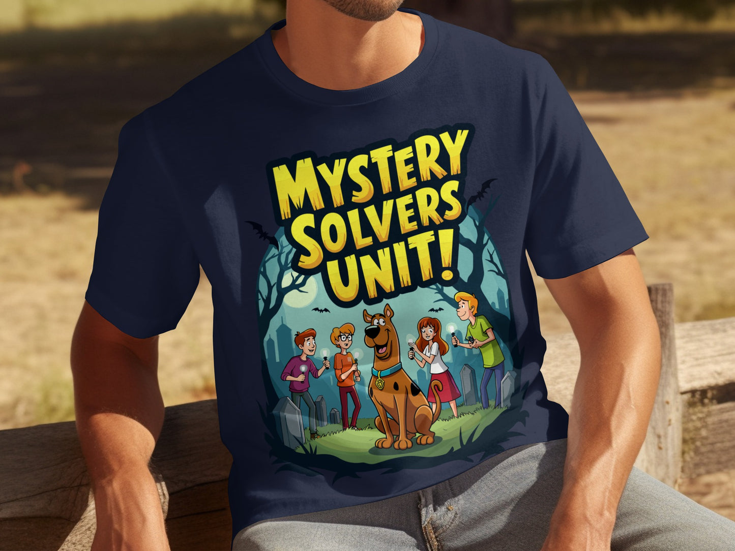 Mystery Solvers Unit Graphic Tee for Fans Shirt