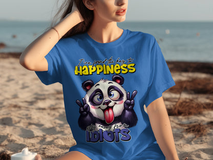 I've Found The Key To Happiness Stay Away Idiots Shirt