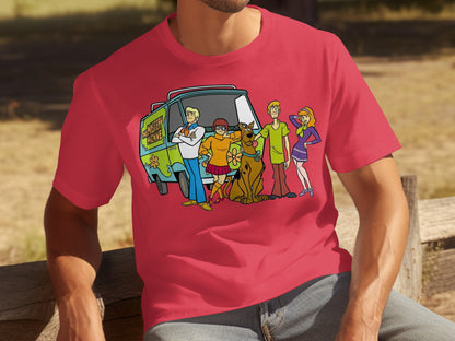 Scooby-Doo and Gang Graphic Tee Shirt Product